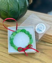 Load image into Gallery viewer, Sea Glass Christmas Wreath Ornament